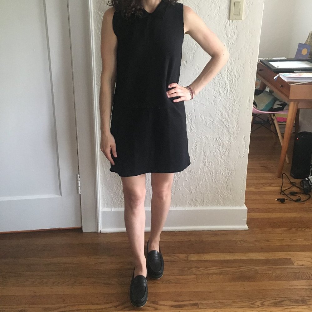 Black Madewell Shift Dress Size XS